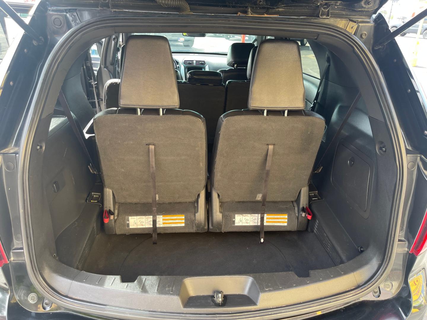 2013 Black /Black Ford Explorer XLT (1FM5K8D86DG) with an 3.5 Liter V6 engine, Automatic transmission, located at 801 South State Street, Salt Lake City, UT, 84111, (801) 328-0098, 40.751953, -111.888206 - Features Top Features: 4WD/AWD, Parking Sensors, Alloy Wheels, Rear Air Conditioning, Bluetooth Technology, Rear View Camera, Fold-Away Third Row, Satellite Radio Ready, Front Seat Heaters, Third Row Seat, Leather Seats Basic Features: ABS Brakes, Auxiliary Audio Input, Power Locks, Rear Defro - Photo#11
